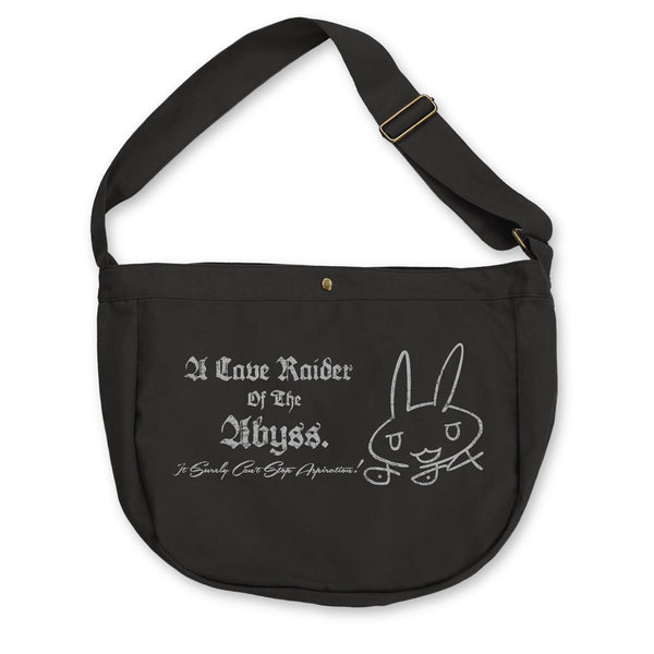 『メイドインアビス 烈日の黄金郷』ナナチのサイン ニュースペーパーバッグ ブラック