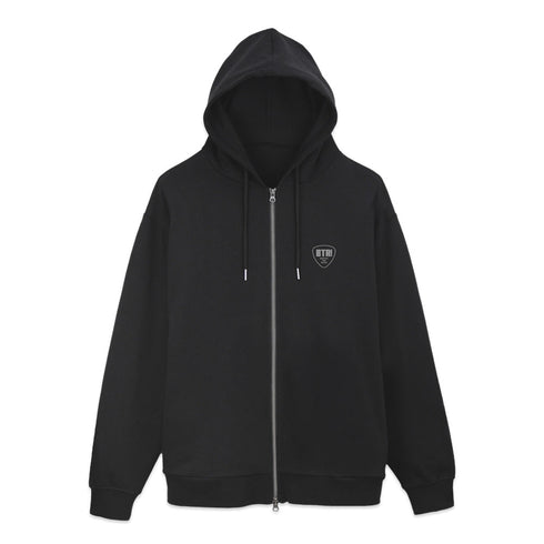 『ぼっち・ざ・ろっく!』山田リョウ ジップパーカー ミックスグレー XL