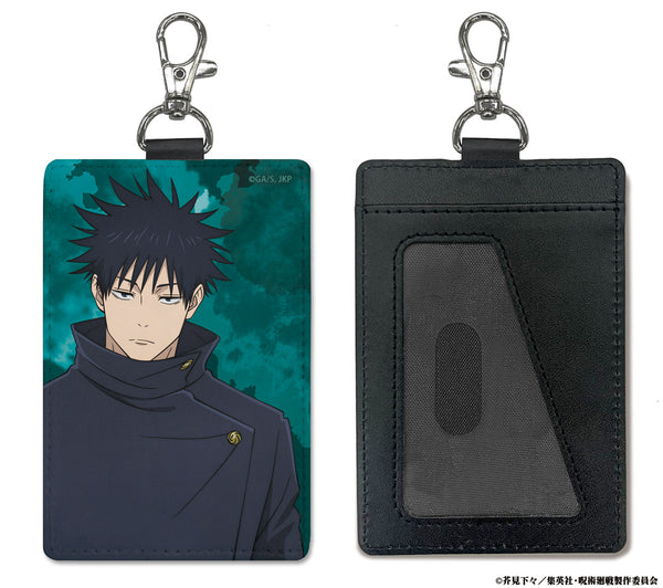 "Jujutsu Kaisen: Death Tour" Megumi Fushiguro Pass Case (with snap hook)