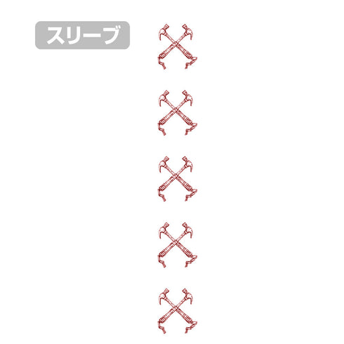『ドロヘドロ』心 マスク 袖リブロングスリーブTシャツ ホワイト XL