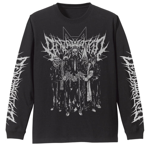 『ドロヘドロ』チダルマと悪魔たちの袖リブロングスリーブTシャツ ホワイト L