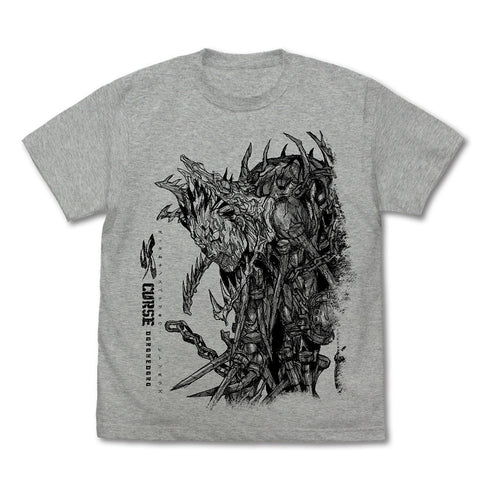 『ドロヘドロ』カース Tシャツ ミックスグレー M