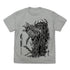 『ドロヘドロ』カース Tシャツ ミックスグレー XL