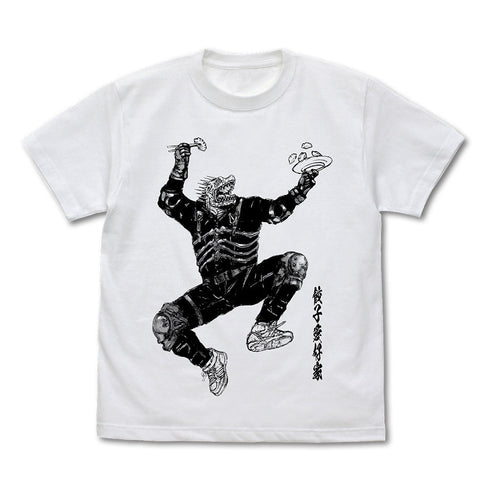 『ドロヘドロ』ギョーザ大好きカイマン Tシャツ ホワイト XL