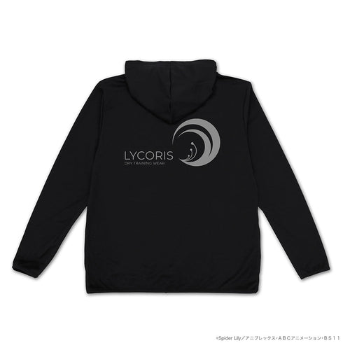 『リコリス・リコイル』リコリス 薄手ドライパーカー ブラック XL