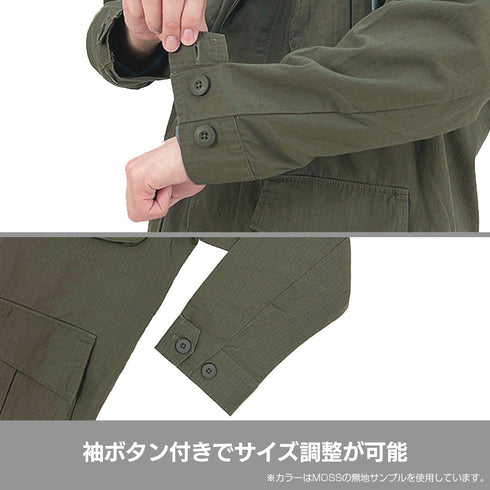 『装甲騎兵ボトムズ』レッドショルダーカスタム ファティーグジャケット モス L