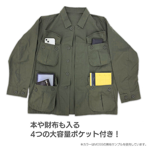 『装甲騎兵ボトムズ』レッドショルダーカスタム ファティーグジャケット ブラック XL
