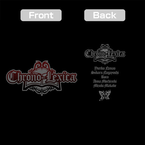 『アイドルマスター ミリオンライブ!』Chrono-Lexica Tシャツ ブラック M