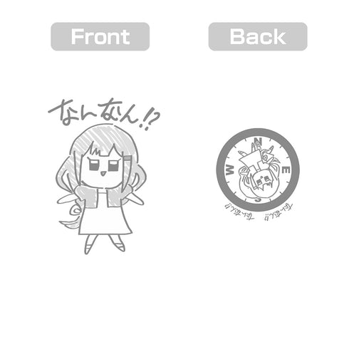 『アイドルマスター ミリオンライブ!』白石紬のなんなん Tシャツ Ver.2.0 スミ XL