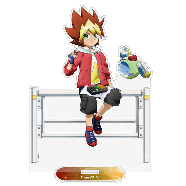 《游戏王SEVENS》全新绘制 王道游我 亚克力立牌(大) 休闲模式决斗者Ver.