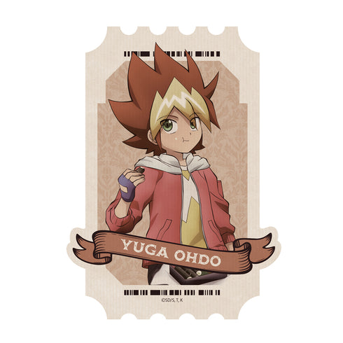 『遊☆戯☆王SEVENS』描き下ろし 王道遊我 屋外対応ステッカー オフモードの決闘者Ver.