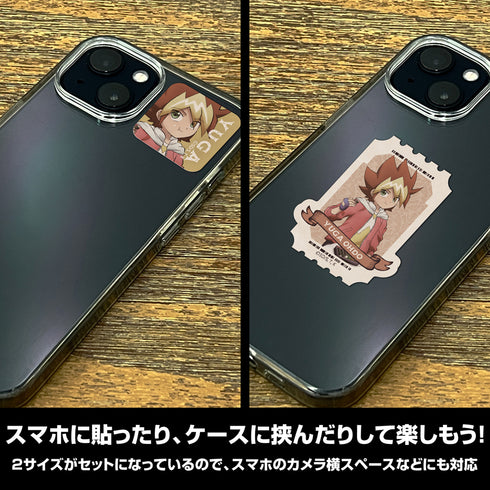 『遊☆戯☆王SEVENS』描き下ろし 王道遊我 ミニステッカーセット オフモードの決闘者Ver.