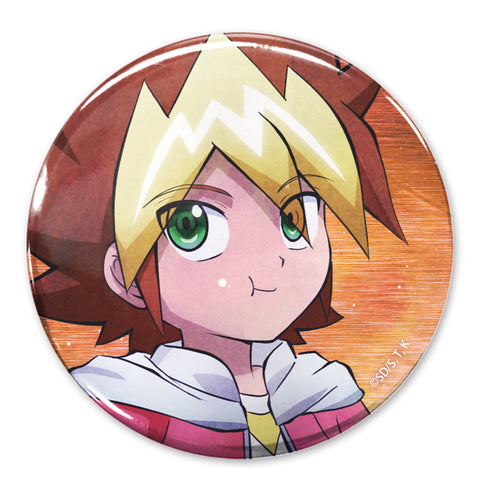 『遊☆戯☆王SEVENS』描き下ろし 王道遊我 65mm缶バッジ オフモードの決闘者Ver.