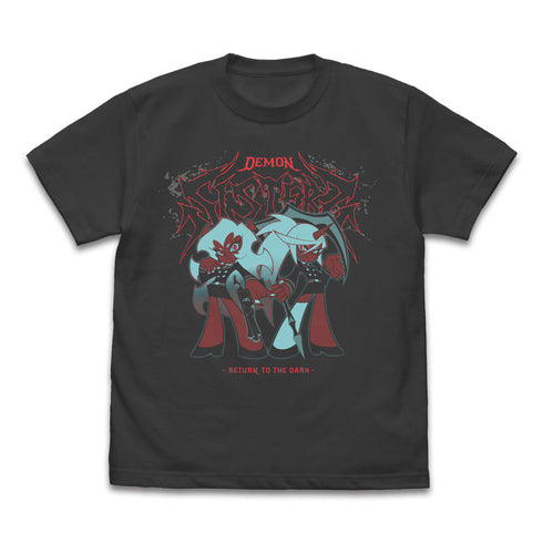 『New PANTY & STOCKING with GARTERBELT』スキャンティ&ニーソックス Tシャツ スミ XL