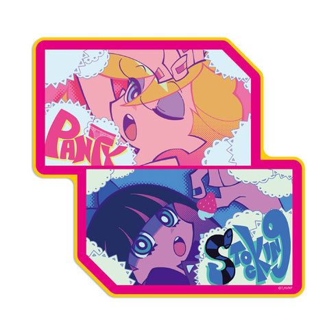 『New PANTY & STOCKING with GARTERBELT』パンティ&ストッキング 屋外対応ステッカー