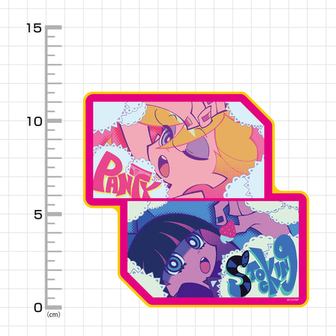 『New PANTY & STOCKING with GARTERBELT』パンティ&ストッキング 屋外対応ステッカー
