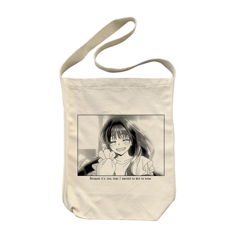 『薫る花は凛と咲く』和栗薫子 ショルダートート ナチュラル