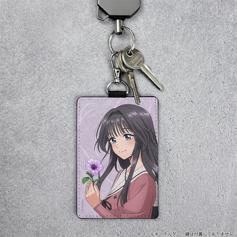 『薫る花は凛と咲く』和栗薫子 パスケース(ナスカン付き)