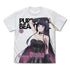 "Rock Is a Lady's Pastime" Original Illustration: Kurotetsu Otowa Full-Print T-Shirt - Bondage Costume Ver. White S