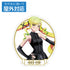 "Rock Is a Lady's Pastime" Original Illustration by Ririsa Suzunomiya Outdoor-Use Sticker: Bondage Costume Ver.