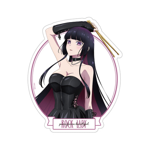 《搖滾是淑女的雅趣》全新繪製 黑鐵音羽 戶外適用貼紙 束縛裝扮版