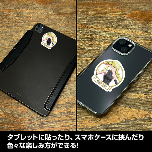 《搖滾是淑女的雅趣》全新繪製 鈴之宮莉莉莎 迷你貼紙組 束縛裝扮版