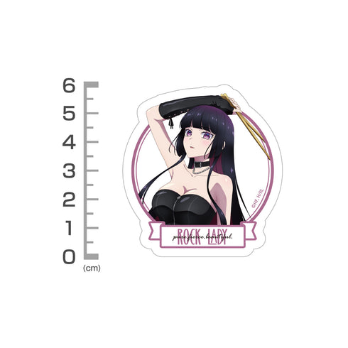 《搖滾是淑女的雅趣》全新繪製 黑鐵音羽 迷你貼紙組 束縛裝扮版