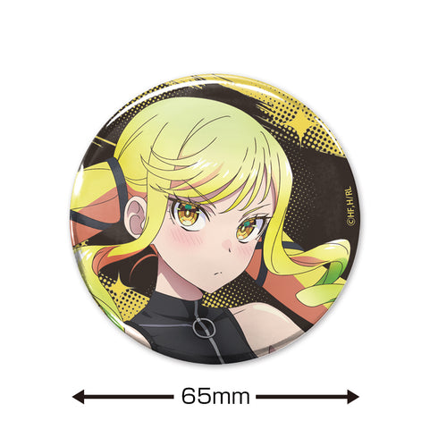 "Rock Is a Lady's Pastime" Original Illustration: Ririsa Suzunomiya 65mm Pin Badge (Bondage Costume Ver.)