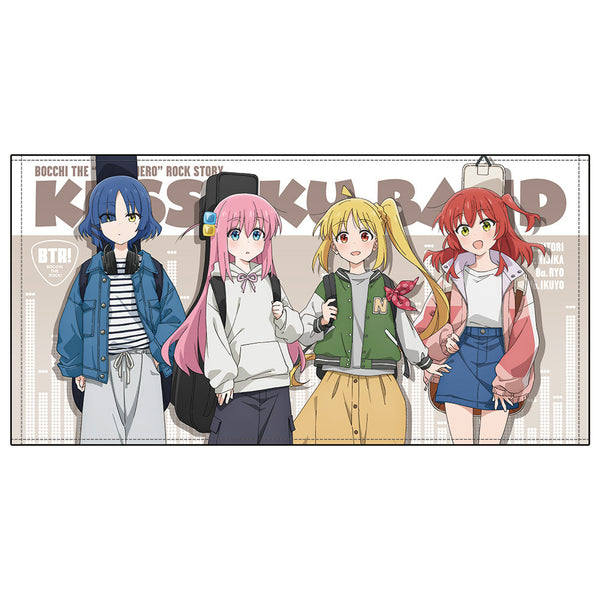 『ぼっち・ざ・ろっく!』結束バンド 120cmビッグタオル ストリートファッションVer.