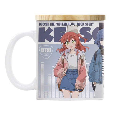 『ぼっち・ざ・ろっく!』結束バンド フタ付きフルカラーマグカップ ストリートファッションVer.