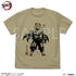 『鬼滅の刃』惡鬼滅殺 煉獄杏寿郎 Tシャツ サンドカーキ M