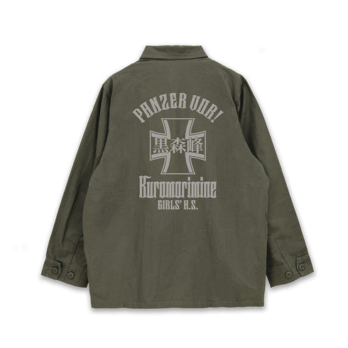 『ガールズ&パンツァー 最終章』黒森峰女学園 ファティーグジャケット モス XL