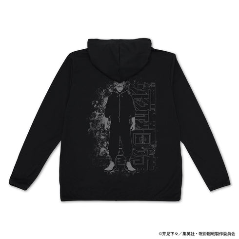 『呪術廻戦 死滅回游』虎杖悠仁 薄手ドライパーカー ブラック L