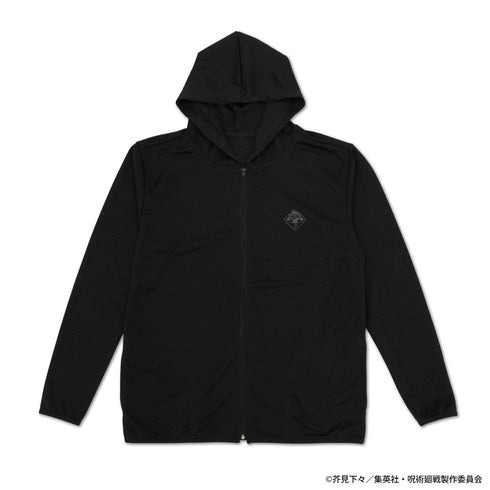 『呪術廻戦 死滅回游』虎杖悠仁 薄手ドライパーカー ブラック L