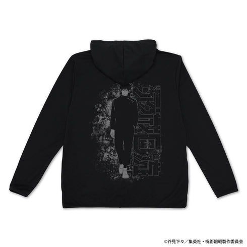 《咒术回战 死灭回游》伏黑惠 薄款速干连帽卫衣 黑色 XXL