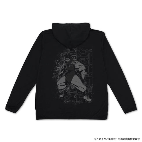 『呪術廻戦 死滅回游』脹相 薄手ドライパーカー ブラック XL