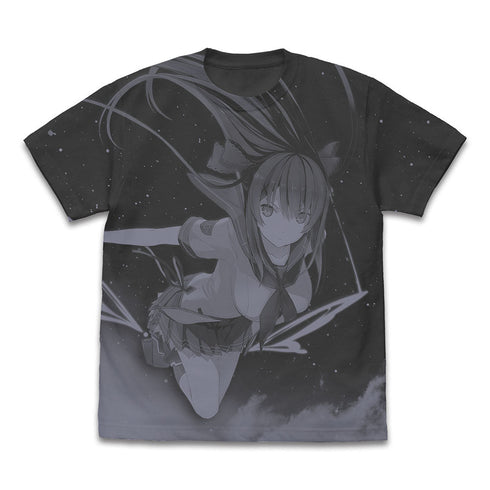 『蒼の彼方のフォーリズム』空を駆ける 鳶沢みさき オールプリントTシャツ スミ L