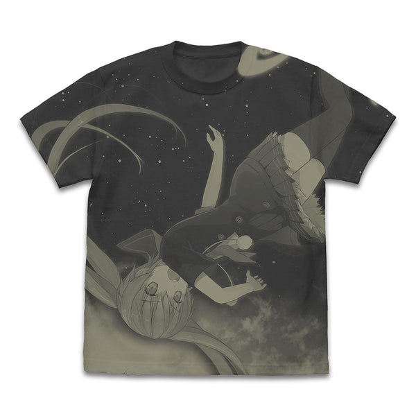 『蒼の彼方のフォーリズム』空を駆ける 有坂真白 オールプリントTシャツ スミ M