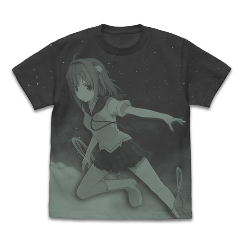 『蒼の彼方のフォーリズム』空を駆ける 市ノ瀬莉佳 オールプリントTシャツ スミ XL