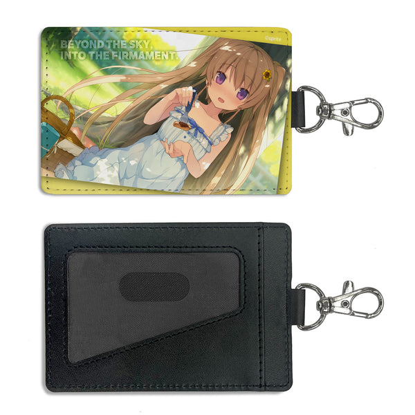 『蒼の彼方のフォーリズム』有坂真白 パスケース(ナスカン付き)