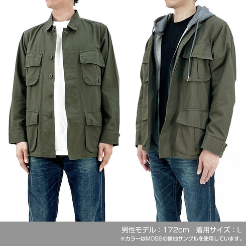 『機動戦士ガンダム』ジオン公国軍 ファティーグジャケット Ver.2.0 モス XL