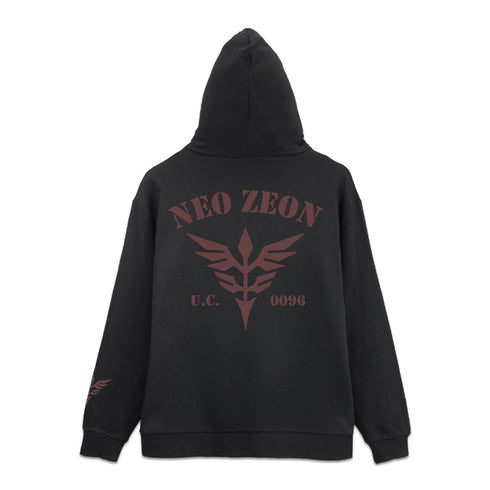 『機動戦士ガンダムUC(ユニコーン)』ネオ・ジオン ジップパーカー Ver.2.0 ブラック XL