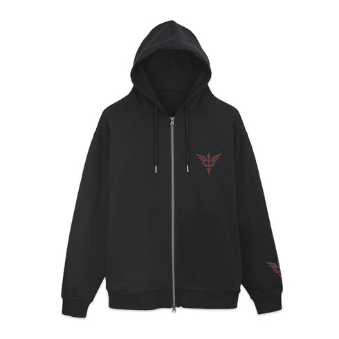 『機動戦士ガンダムUC(ユニコーン)』ネオ・ジオン ジップパーカー Ver.2.0 ブラック XL