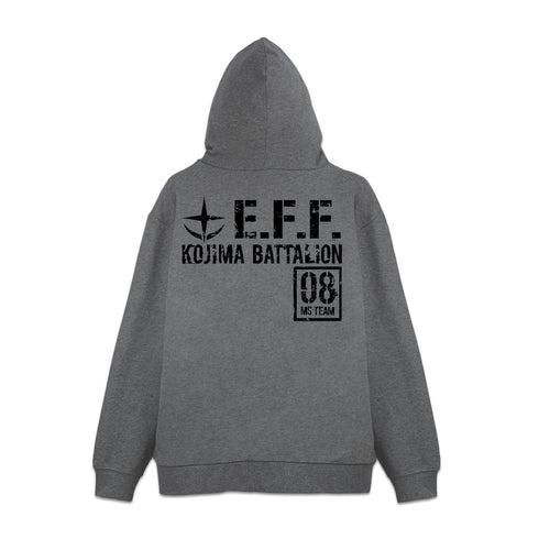 『機動戦士ガンダム 第08MS小隊』第08MS小隊 ジップパーカー Ver.2.0 ミックスグレー L