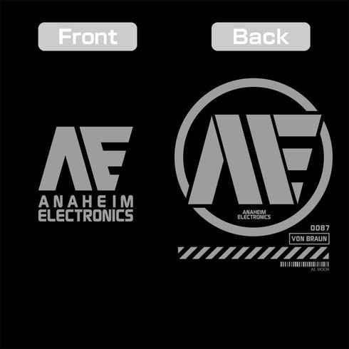 『機動戦士Zガンダム』アナハイム・エレクトロニクス ジップパーカー Ver.2.0 ブラック L