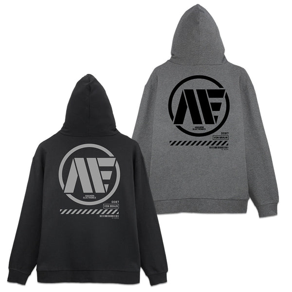 『機動戦士Zガンダム』アナハイム・エレクトロニクス ジップパーカー Ver.2.0 ミックスグレー M