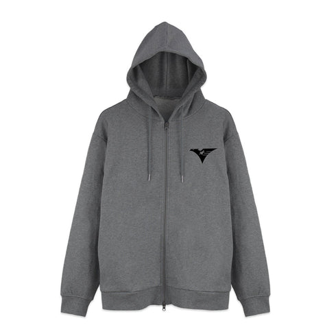 『機動戦士Zガンダム』ティターンズ ジップパーカー Ver.2.0 ミックスグレー M
