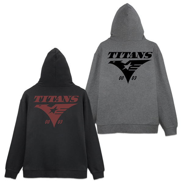 『機動戦士Zガンダム』ティターンズ ジップパーカー Ver.2.0 ミックスグレー XXL