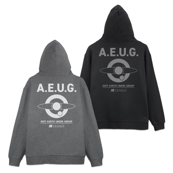 『機動戦士Zガンダム』エゥーゴ ジップパーカー ミックスグレー M