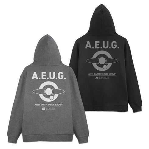 『機動戦士Zガンダム』エゥーゴ ジップパーカー ミックスグレー L